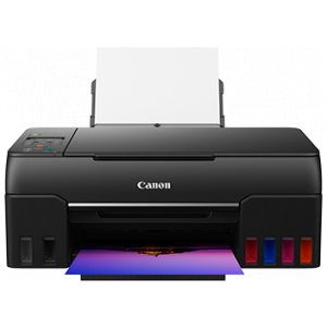Canon PIXMA G670 All-in-One 6-Colour Ink tank Wi-Fi Photo Printer, Black, Standard
