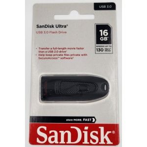 SanDisk Ultra USB 3.0 Flash Drive 16GB Pen Drive