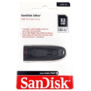 SanDisk Ultra USB 3.0 Flash Drive 32GB Pen Drive