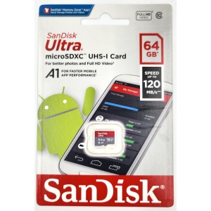 SanDisk Ultra MicroSDXC UHS-I Card 64GB